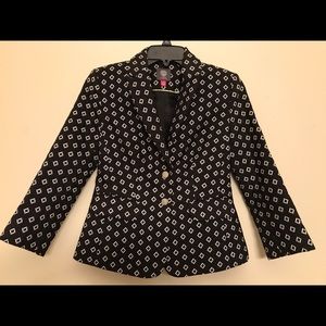 NWOT Vince Camino Black and White Blazer Sz 0